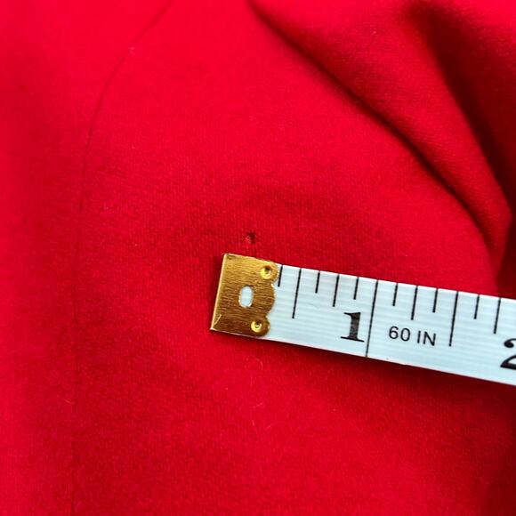 Vintage Pendleton Wool Blazer Red USA Made 16 Petite 1990s 1980s - Picture 11 of 12
